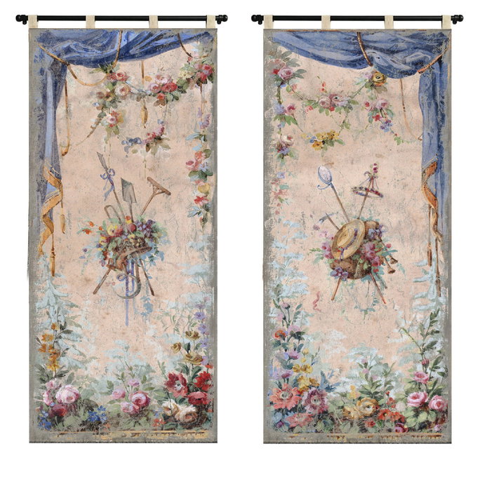 DKD Home Decor Lienzo Metal Flores Surtido 2 Unidades 80x5x165 cm DKD Home Decor Lienzo Metal Flores Surtido 2 Unidades 80x5x165 cm