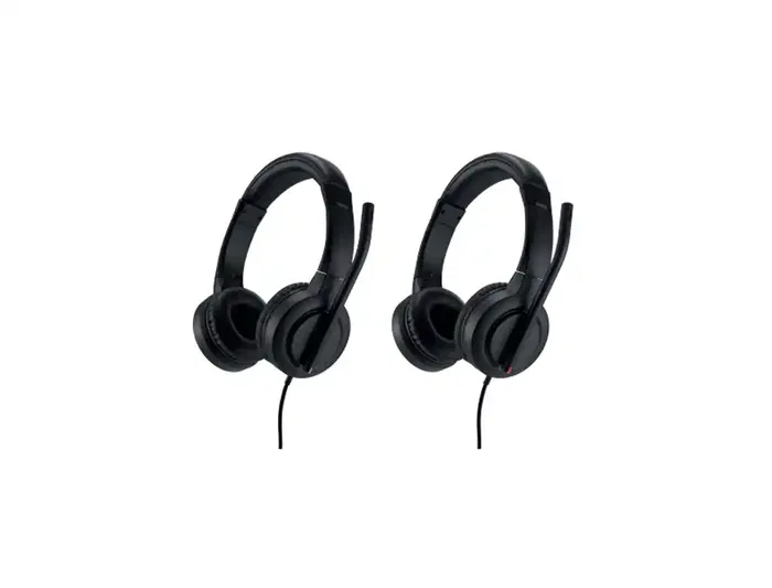 Kensington H1000 Auricular Biaural con Micrófono USB-C, Cable 180 cm