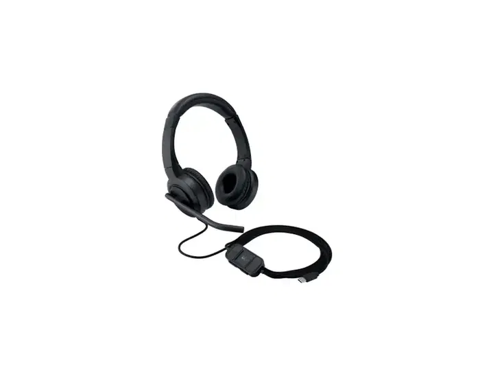 Kensington H1000 Auricular Biaural con Micrófono USB-C, Cable 180 cm