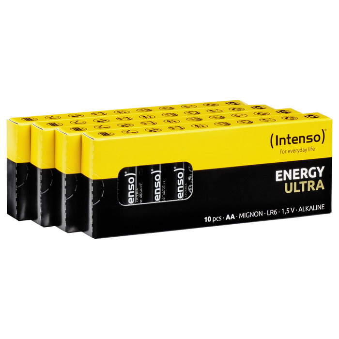 Intenso Energy Ultra AA LR06, Pack de 40 unidades Intenso Energy Ultra AA LR06, Pack de 40 unidades