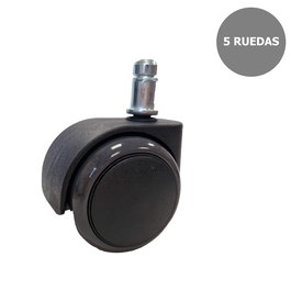 PIQUERAS Y CRESPO - Sillería de Oficina Ruedas: Comodidad y Estilo en Componentes sin Cabecero, Brazos y Apoyo Lumbar, Mecanismo Fijo para tu Espacio de Trabajo.