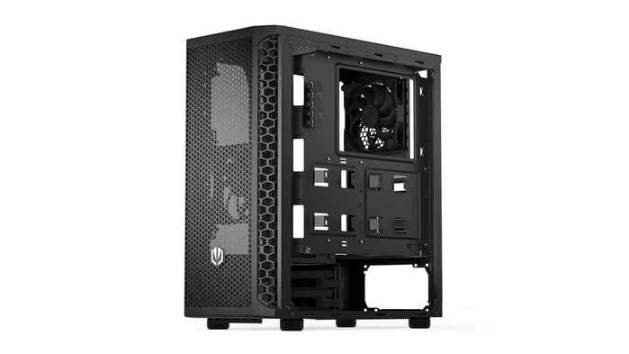 Endorfy Signum 300 Core Torre ATX, Cristal Templado, 2 Ventiladores 120mm, Negra
