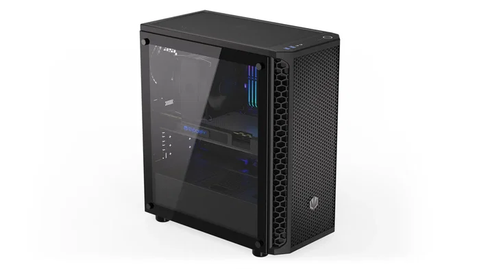 Endorfy Signum 300 Core Torre ATX, Cristal Templado, 2 Ventiladores 120mm, Negra