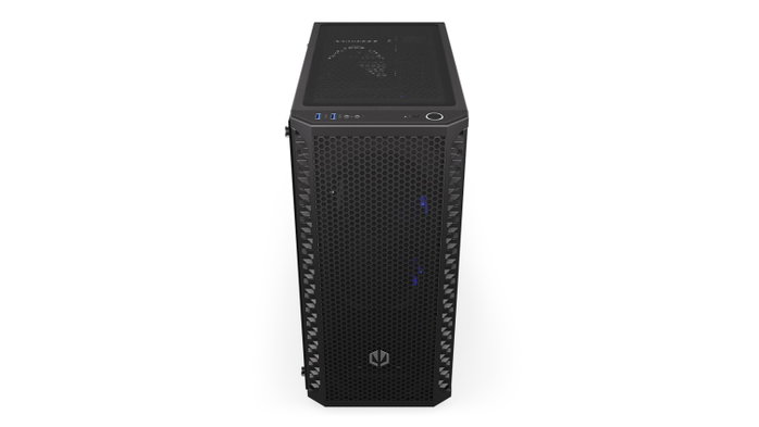 Endorfy Signum 300 Core Torre ATX, Cristal Templado, 2 Ventiladores 120mm, Negra