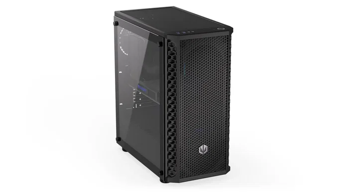 Endorfy Signum 300 Core Torre ATX, Cristal Templado, 2 Ventiladores 120mm, Negra