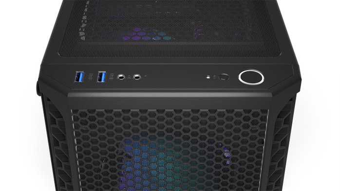 Endorfy Signum 300 Core Torre ATX, Cristal Templado, 2 Ventiladores 120mm, Negra