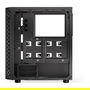 Endorfy Signum 300 Core Black PC Gehäuse - Torre ATX, Panel Frontal de Malla, 1 Ventilador Incluido, Compatible con Fuentes de Alimentación ATX, Acabado Negro Mate