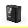 Endorfy Signum 300 Core Black PC Gehäuse - Torre ATX, Panel Frontal de Malla, 1 Ventilador Incluido, Compatible con Fuentes de Alimentación ATX, Acabado Negro Mate