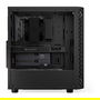 Endorfy Signum 300 Core Black PC Gehäuse - Torre ATX, Panel Frontal de Malla, 1 Ventilador Incluido, Compatible con Fuentes de Alimentación ATX, Acabado Negro Mate