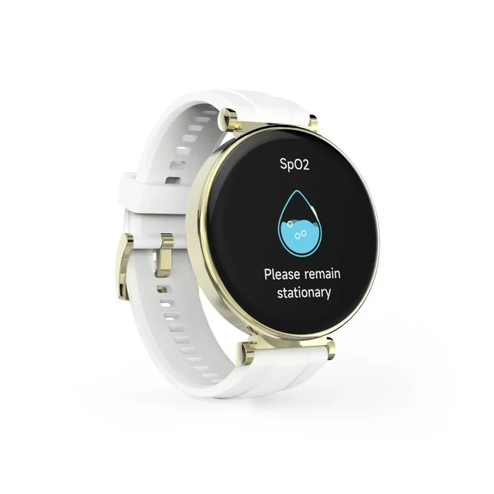 Hama Smartwatch 7000 Dorado y Blanco