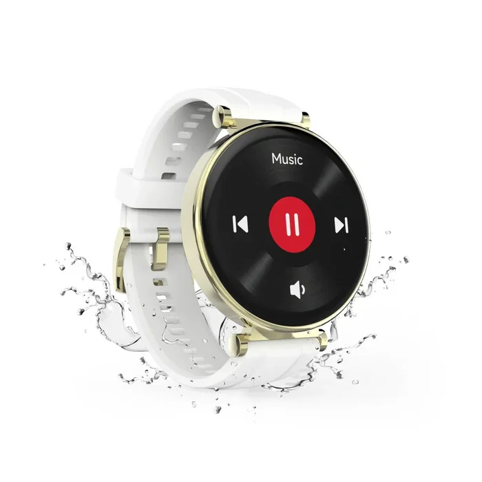 Hama Smartwatch 7000 Dorado y Blanco