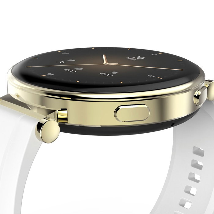 Hama Smartwatch 7000 Dorado y Blanco