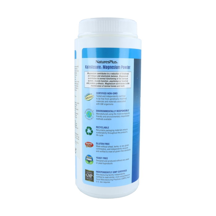 Natures Plus KalmAssure Magnesio Polvo 522g Natures Plus KalmAssure Magnesio Polvo 522g