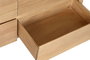 DKD Home Decor Cómoda Alpino Pino Natural 6 Cajones 120x40x80 cm