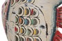 DKD Home Decor Decoración Metal Blanco y Multicolor 27x8x21 cm