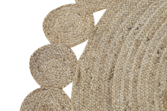 DKD Home Decor Alfombra de Yute 150x150x1 cm Marrón Natural DKD Home Decor Alfombra de Yute 150x150x1 cm Marrón Natural