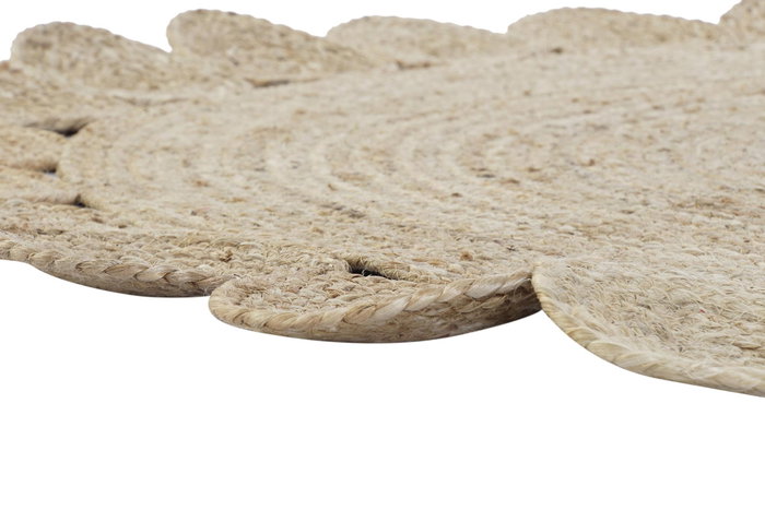 DKD Home Decor Alfombra de Yute 150x150x1 cm Marrón Natural DKD Home Decor Alfombra de Yute 150x150x1 cm Marrón Natural