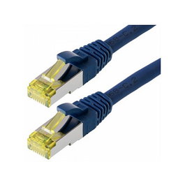 Helos Patchkabel Cat.6a GHMT AWG 26/7 azul 0,5m
