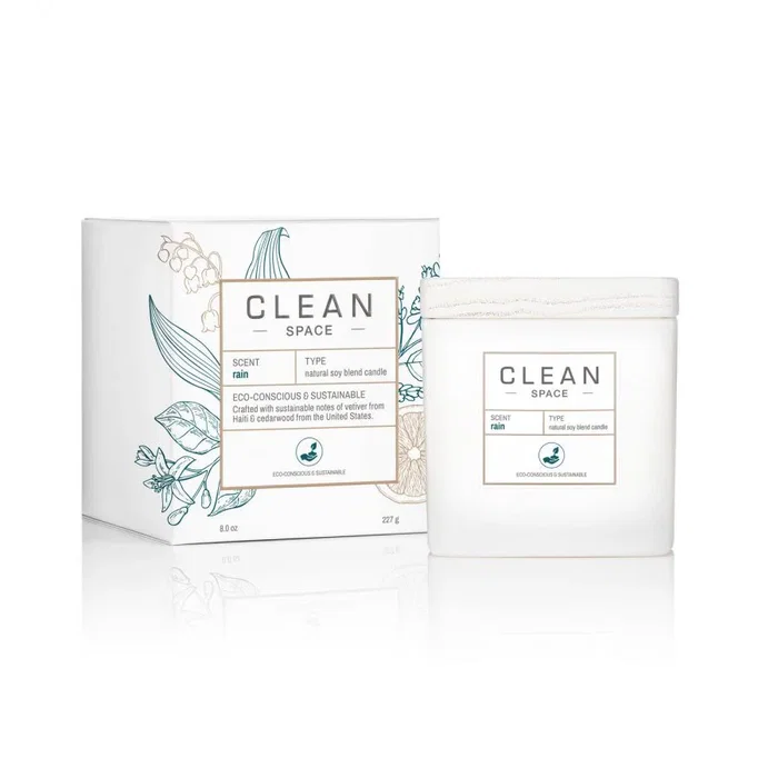 Clean Vela aromática Space Rain, 227 g Clean Vela aromática Space Rain, 227 g