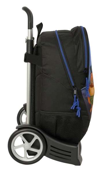 Safta Mochila Mod. 665 con Carro Brainrot 32x44x16cm