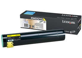 LEXMARK X-940/x-945 Toner Amarillo Alto Rendimiento