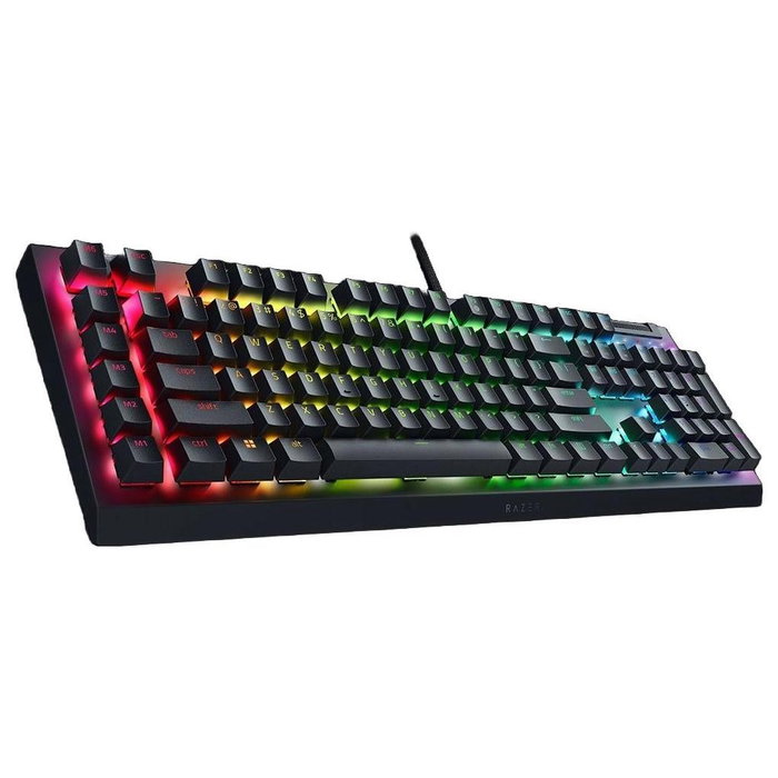 Razer BlackWidow V4 X Teclado Mecánico Razer Green Negro