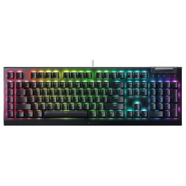 Razer BlackWidow V4 X Green Switch Teclado Mecánico Gaming USB QWERTY Negro Retroiluminación RGB
