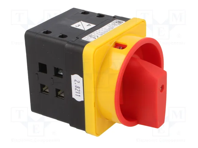 SPAMEL Interruptor de leva 100A 0-1 de 2 posiciones SPAMEL Interruptor de leva 100A 0-1 de 2 posiciones