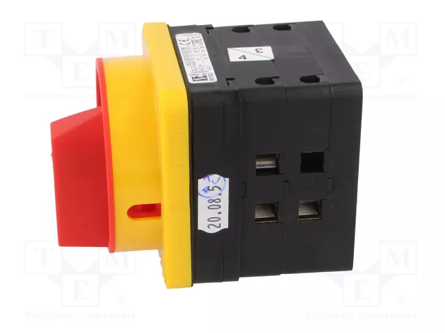 SPAMEL Interruptor de leva 100A 0-1 de 2 posiciones SPAMEL Interruptor de leva 100A 0-1 de 2 posiciones