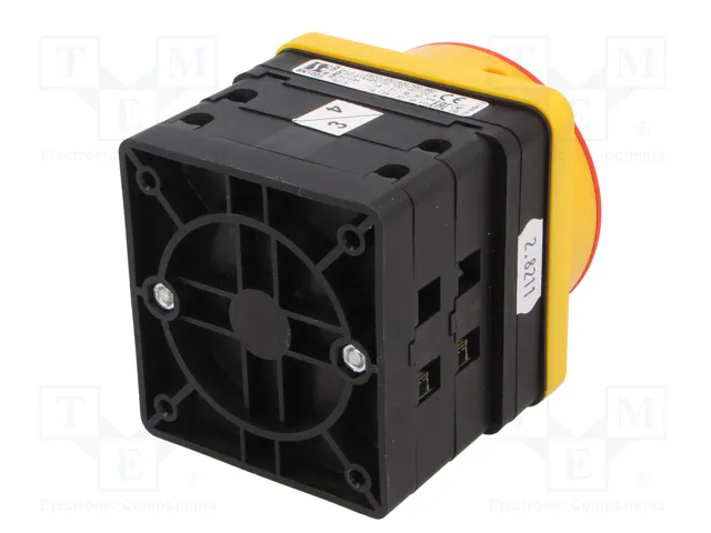 SPAMEL Interruptor de leva 100A 0-1 de 2 posiciones SPAMEL Interruptor de leva 100A 0-1 de 2 posiciones