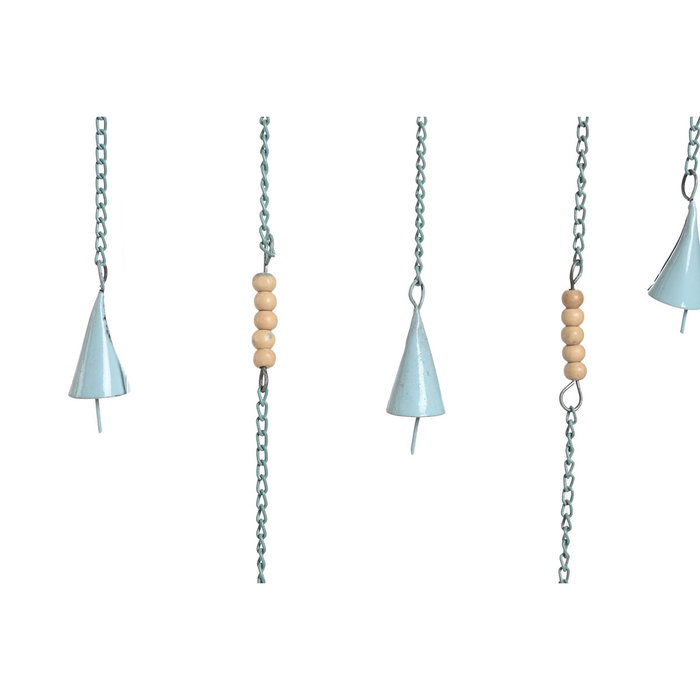 DKD Home Decor Decoración Colgante de Hierro Flor de Loto