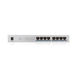 Zyxel GS1008HP Switch 8 Puertos Gigabit Ethernet PoE con 60W Total, No Gestionable, Silencioso y de Alta Eficiencia Energética para SOHO y Pequeñas Empresas