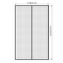 GSC Evolution Mosquitera magnética de fibra de vidrio para puertas 100x220cm