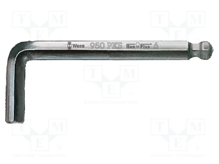 WERA Llave allen Hex-Plus esférica HEX 2,5mm WERA Llave allen Hex-Plus esférica HEX 2,5mm