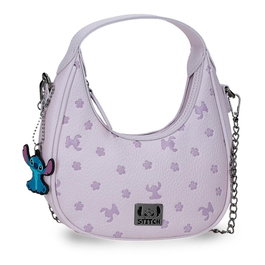 Joumma Bandolera Bloom Stitch Disney - Bolso Bandolera en PU - 10x19x6.5 cm