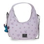 Joumma Bandolera Bloom Stitch Disney - Bolso Bandolera en PU - 10x19x6.5 cm