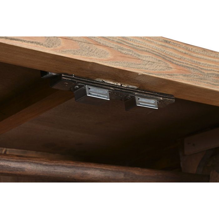DKD Home Decor Armario Abeto y Metal Tallado Natural DKD Home Decor Armario Abeto y Metal Tallado Natural
