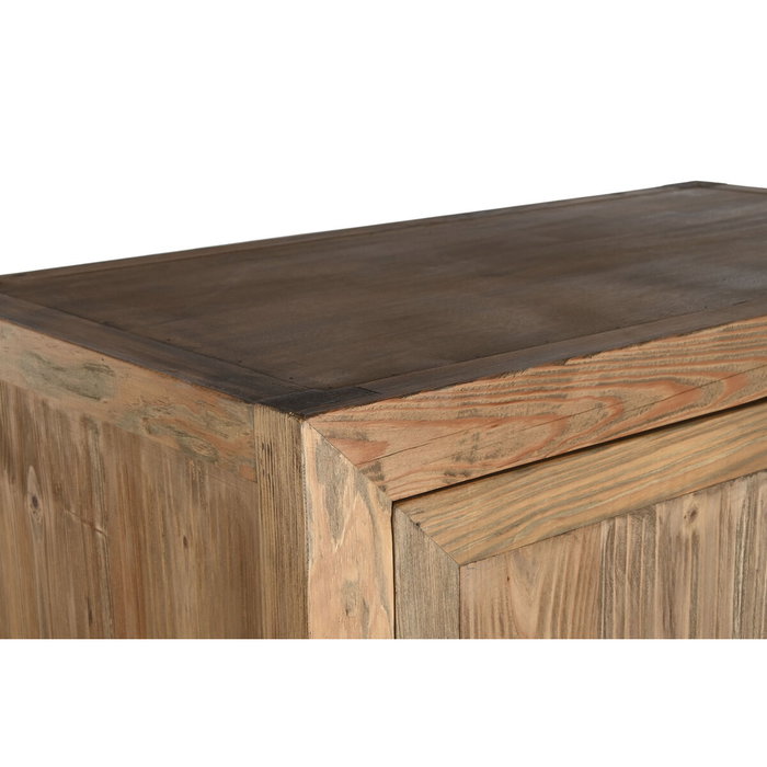 DKD Home Decor Armario Abeto y Metal Tallado Natural DKD Home Decor Armario Abeto y Metal Tallado Natural