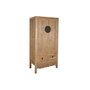 DKD Home Decor Armario Abeto y Metal Tallado Natural
