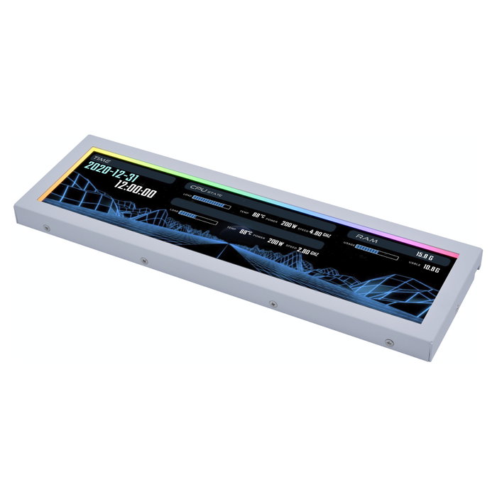 Lian Li Pantalla Universal IPS 8.8 Pulgadas SM088W Blanco