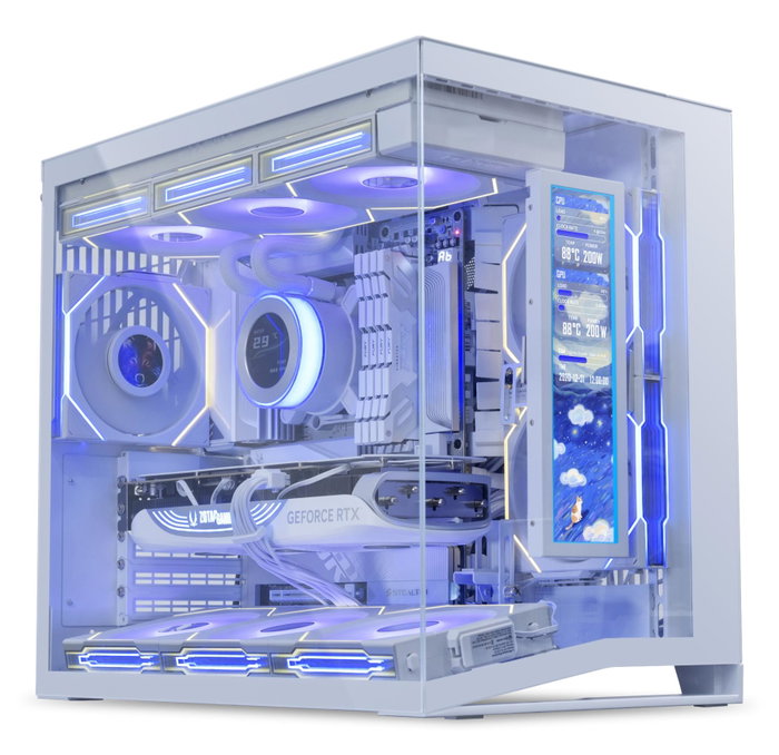 Lian Li Pantalla Universal IPS de 8.8 pulgadas SM088W Blanco Lian Li Pantalla Universal IPS de 8.8 pulgadas SM088W Blanco