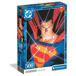 CLEMENTONI Puzzle Superman DC Comics 500 piezas