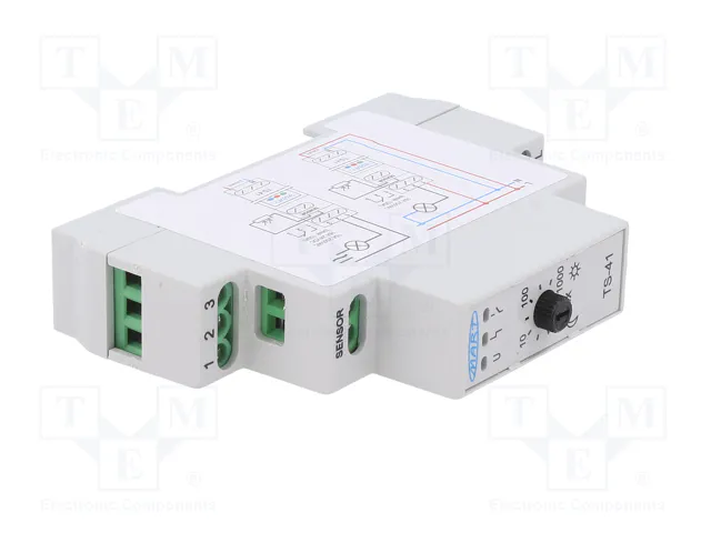 MART Interruptor de crepúsculo TS-41-3 para raíl DIN MART Interruptor de crepúsculo TS-41-3 para raíl DIN