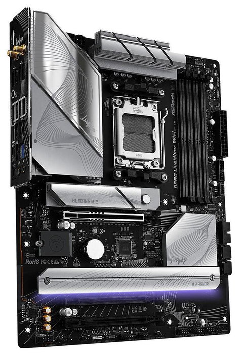 ASRock B850 LiveMixer WiFi ATX DDR5 AM5 Black