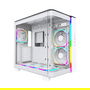 Montech KING 95 PRO Midi Tower PC Blanco Vidrio Templado RGB ATX, Micro-ATX, Mini-ITX