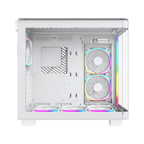 Montech KING 95 PRO Midi Tower PC Blanco Vidrio Templado RGB ATX, Micro-ATX, Mini-ITX