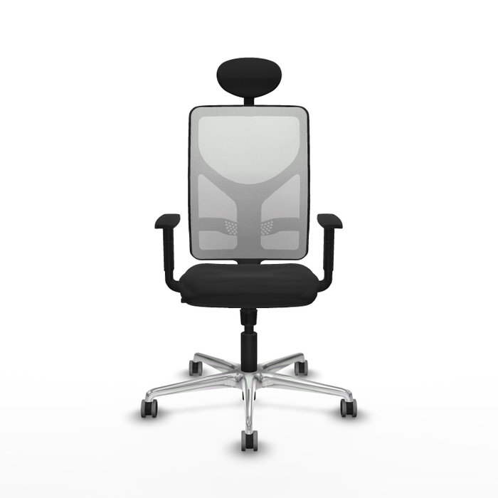 PIQUERAS Y CRESPO Silla de oficina Motilla con mecanismo Sincro, Negro y Blanco PIQUERAS Y CRESPO Silla de oficina Motilla con mecanismo Sincro, Negro y Blanco