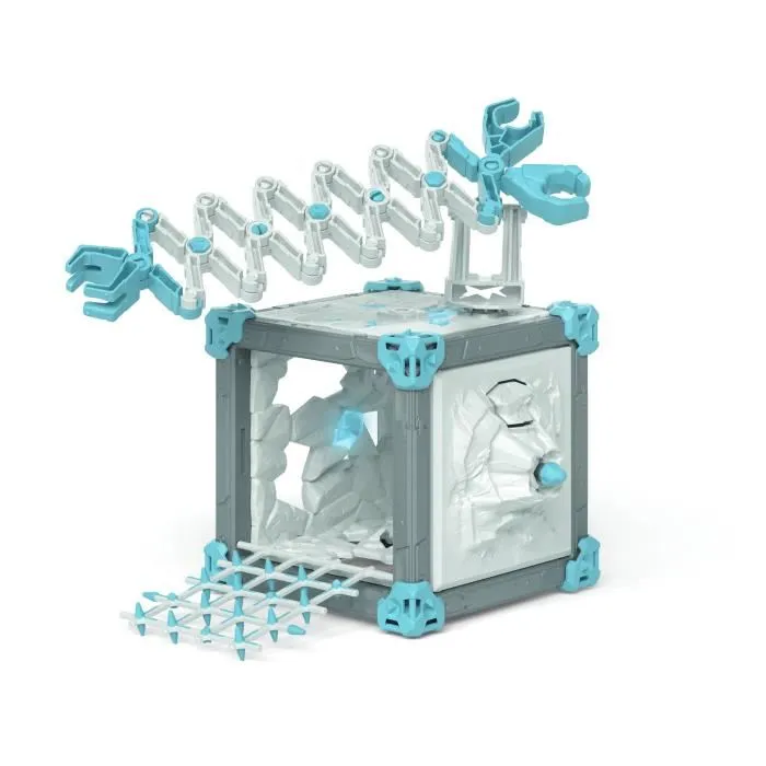 Schleich 42733 Eldrador BattleCave Bestia de Hielo Set para niños a partir de 4 años