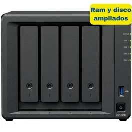 Synology DiskStation DS425+ NAS 4 bahías 3.5"-2.5" 6GB DDR4 16TB Torre