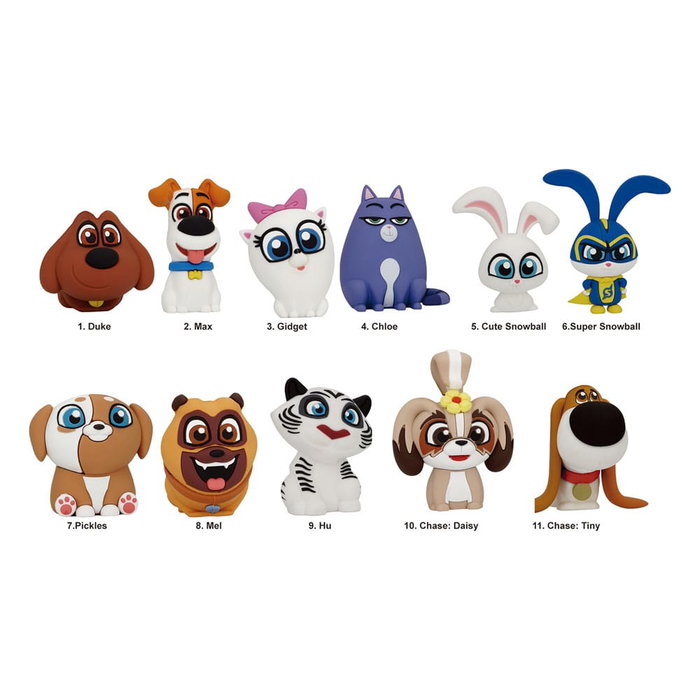 Monogram Int. La vida secreta de las mascotas Colgantes PVC 3D Series 1 Expositor (24) Monogram Int. La vida secreta de las mascotas Colgantes PVC 3D Series 1 Expositor (24)
